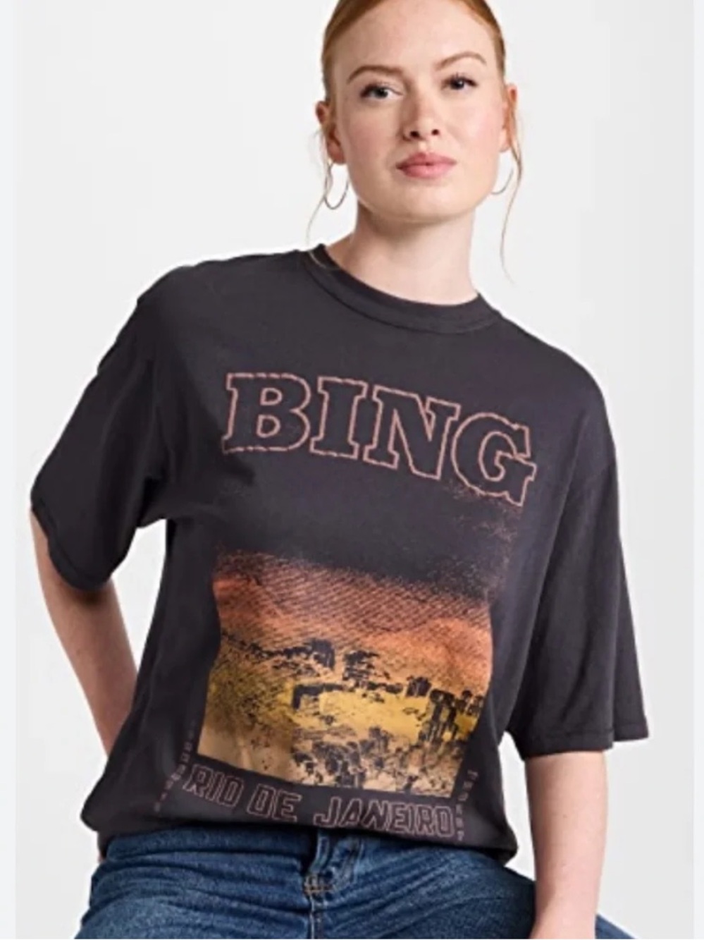 Anine Bing Caden Rio de Janeiro Tee